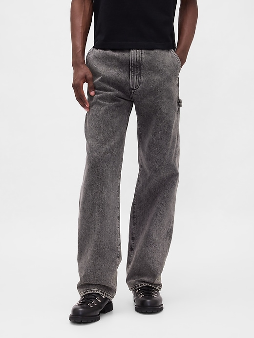 Image number 2 showing, '90s Loose Carpenter Jeans