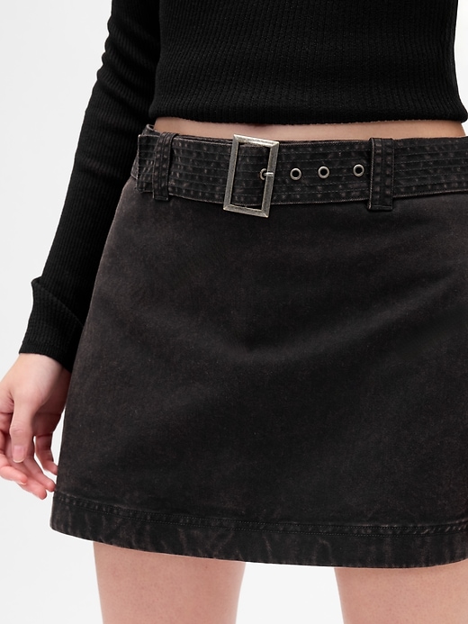 Image number 4 showing, Belted Mini Skort