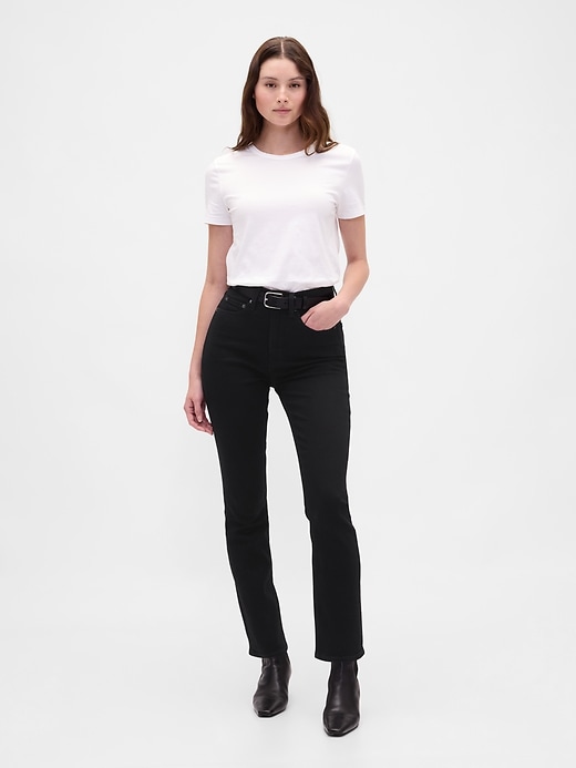 Image number 1 showing, High Rise Vintage Slim Jeans