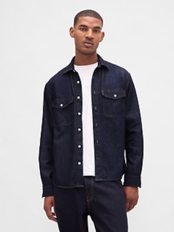 UltraSoft Denim Relaxed Shirt