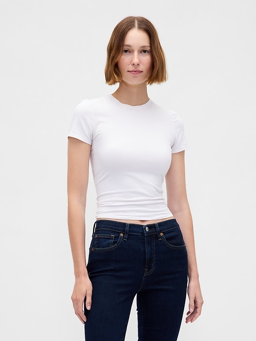 Image number 9 showing, Mid Rise True Skinny Jeans