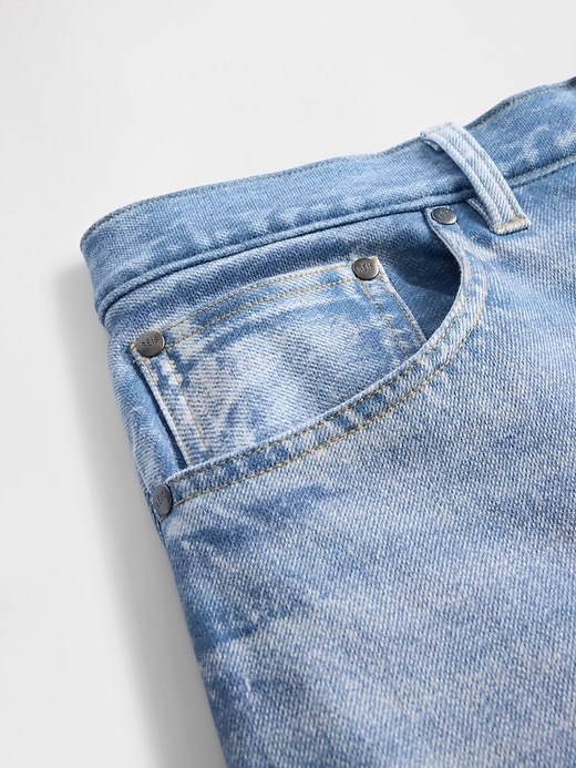 Image number 8 showing, Gap × BÉIS Knit Denim Baggy Shorts
