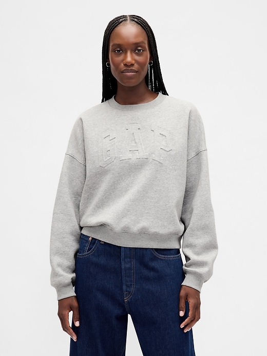 Image number 1 showing, VintageSoft Logo Wedge Sweatshirt