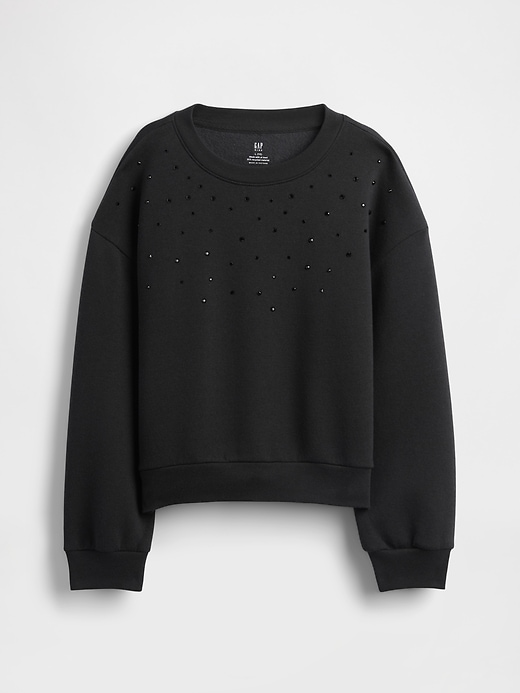 Image number 2 showing, Kids Embellished Dolman Sweatshirt