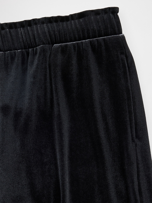 Image number 5 showing, Kids Velvet Wide-Leg Pants