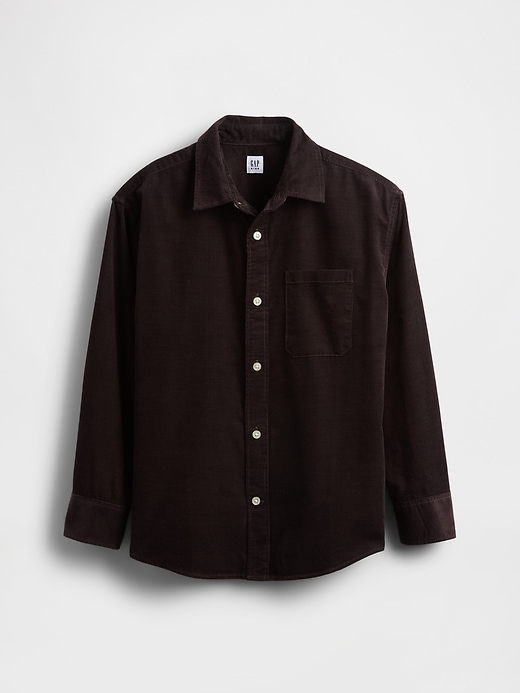 Image number 2 showing, Kids Relaxed Corduroy Shirt