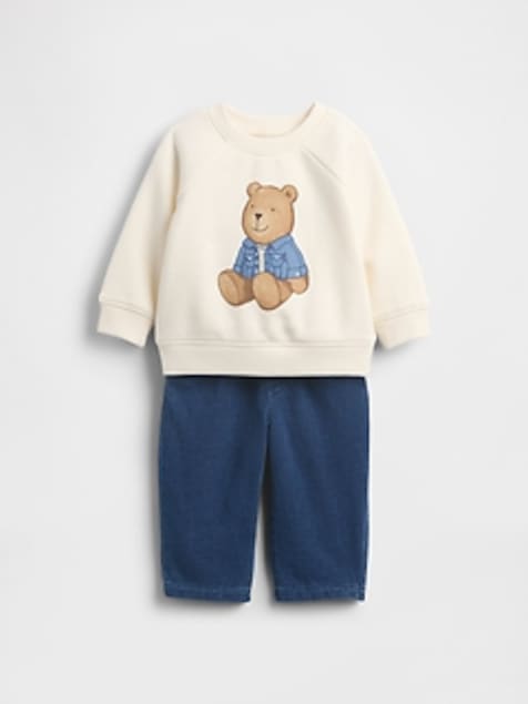 Baby VintageSoft Brannan Bear Sweat Set