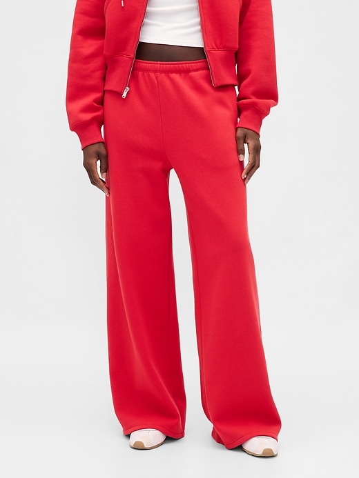 Image number 2 showing, VintageSoft Baggy Wide-Leg Sweatpants