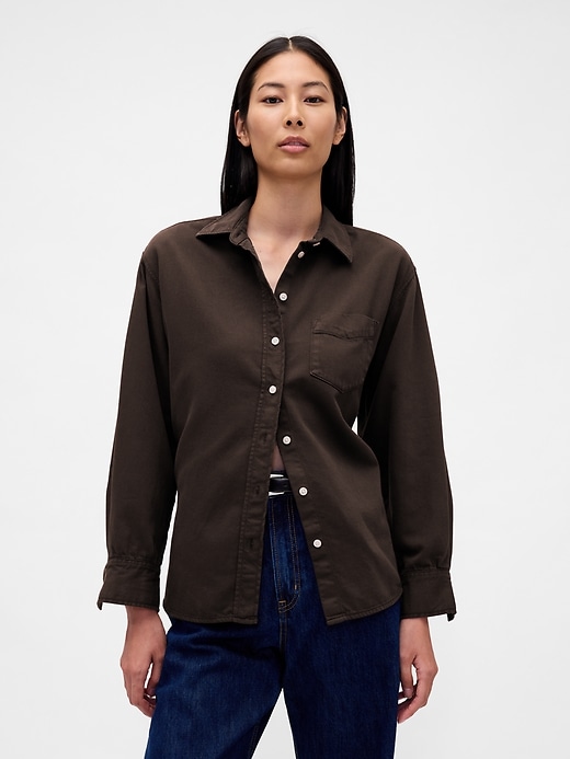 Image number 1 showing, Ultrasoft Denim Big Shirt