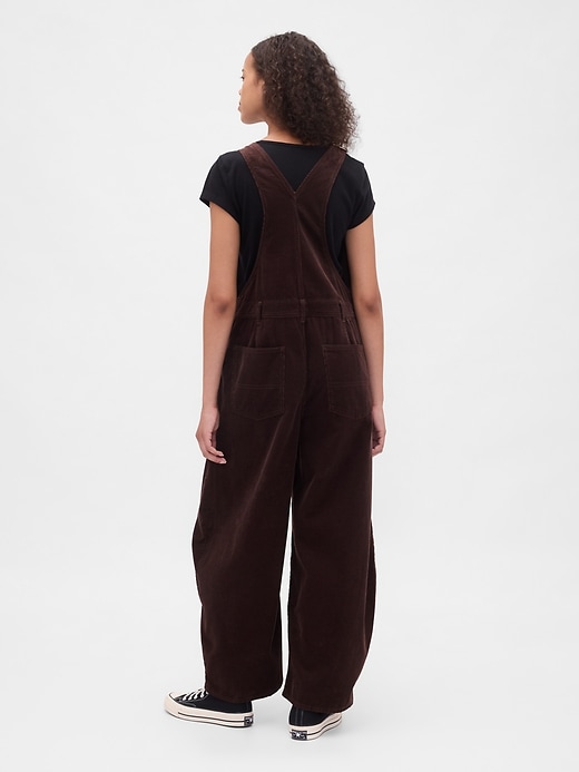 Image number 4 showing, Corduroy Horseshoe Overalls