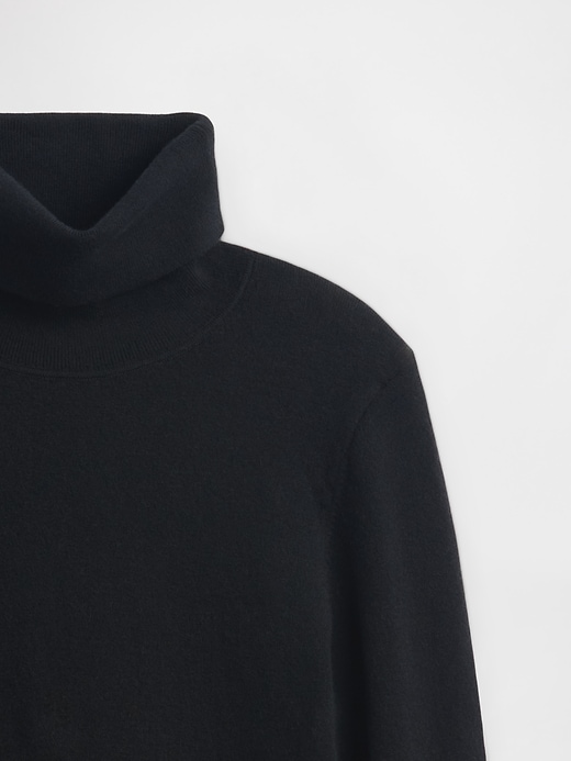 Image number 4 showing, CashSoft Stretch Turtleneck Sweater
