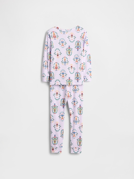 Image number 2 showing, Baby & Toddler Organic Brushed Cotton Nutcracker PJ Set