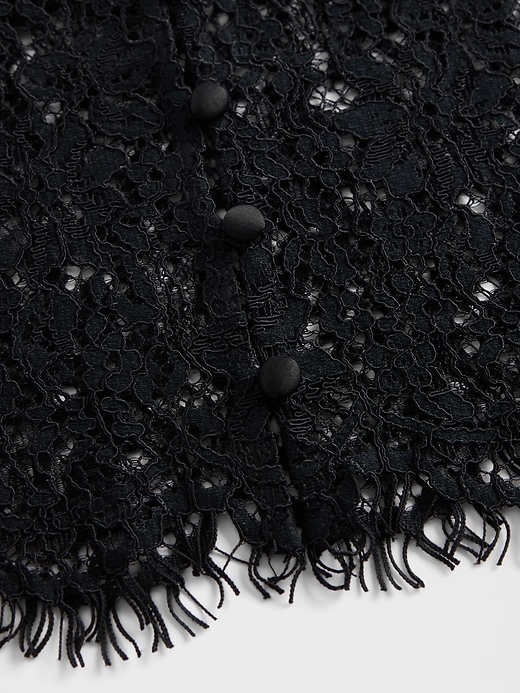 Image number 4 showing, Lace V-Neck Top