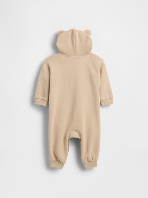 Image number 2 showing, Baby VintageSoft Logo Hoodie One-Piece