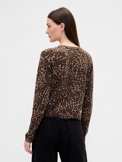 Image number 3 showing, CashSoft Crop Cardigan