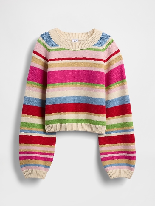 Image number 2 showing, Kids Relaxed Crewneck Sweater