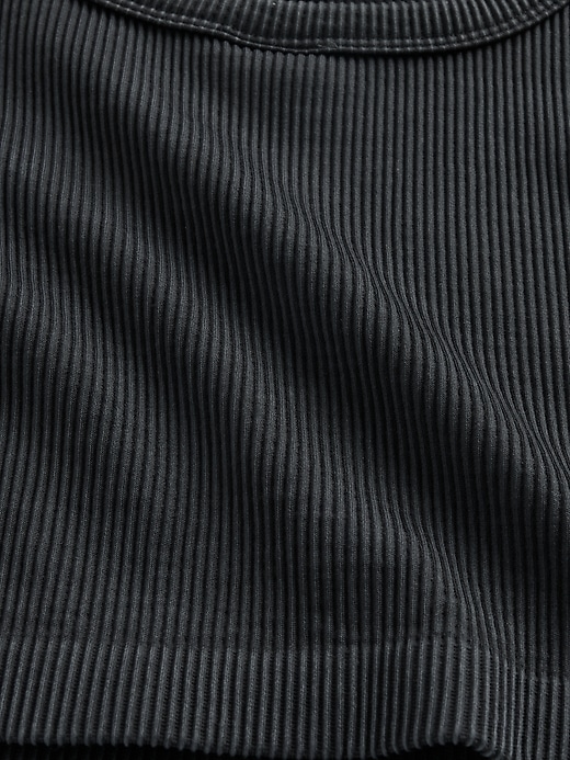 Image number 3 showing, GapFit Seamless Rib Crop Tank Top