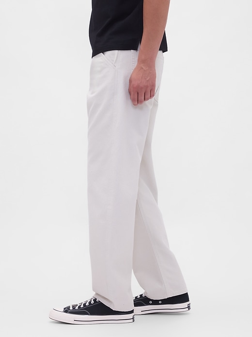 Image number 3 showing, Canvas Barrel Khakis