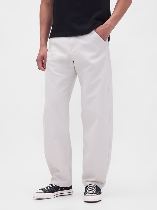 Image number 2 showing, Canvas Barrel Khakis