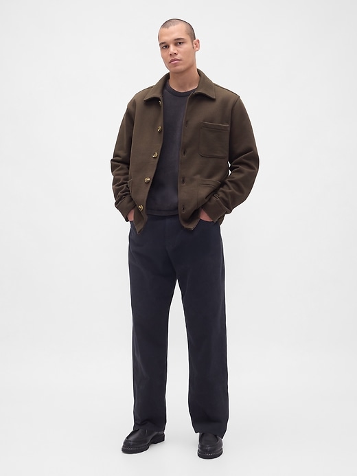 Image number 2 showing, French Terry Chore Jacket