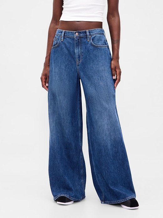 Image number 2 showing, Low Slung Extra Baggy Jeans