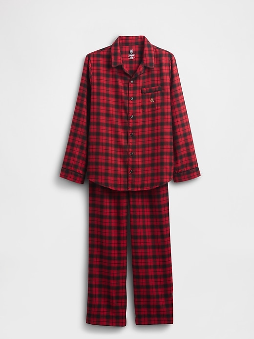 Image number 6 showing, Kids Recycled Flannel PJ Set