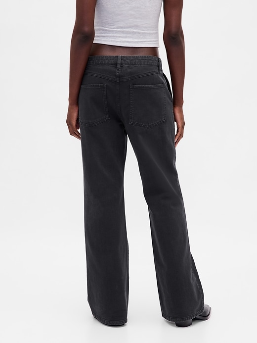 Image number 4 showing, Low Rise Flare Khakis