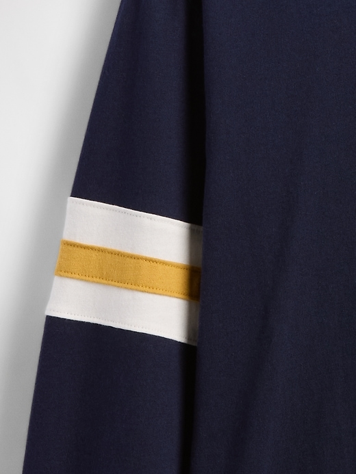 Image number 2 showing, Kids Relaxed Varsity Stripe T-Shirt