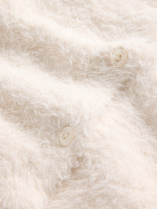 Image number 5 showing, Kids Eyelash Cardigan Sweater