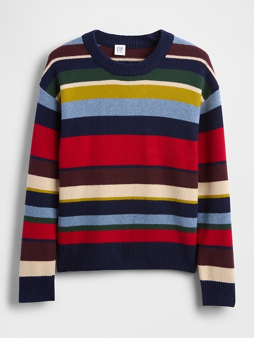 Image number 2 showing, Kids CashSoft Relaxed Crewneck Sweater