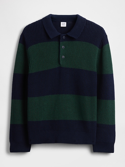 Image number 2 showing, Kids Polo Sweater