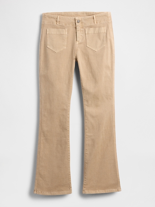 Image number 5 showing, Low Rise Twill Long & Lean Pants