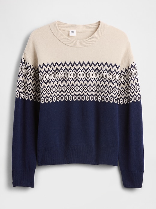 Image number 2 showing, Kids CashSoft Relaxed Crewneck Sweater