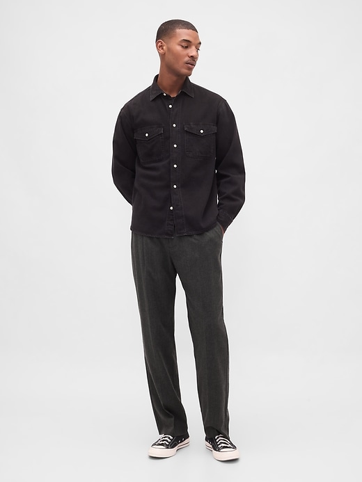 Image number 1 showing, 365 Wool-Blend Relaxed Trousers