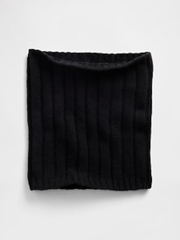 Kids CashSoft Wide Rib Scarf