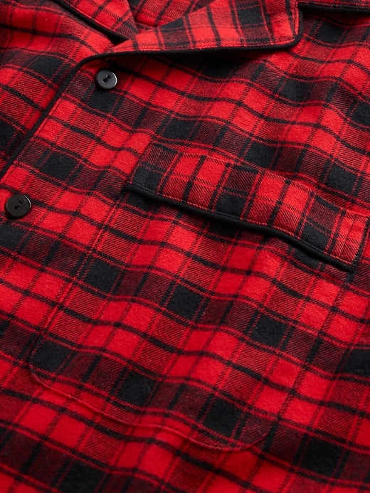 Image number 6 showing, Adult Softest Flannel PJ Shirt