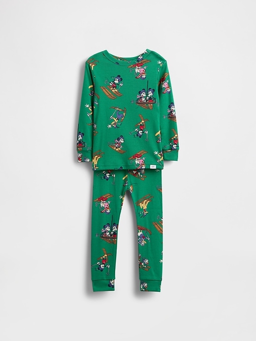 Image number 1 showing, Gap × Disney Kids & Baby Organic Brushed Cotton PJ Set