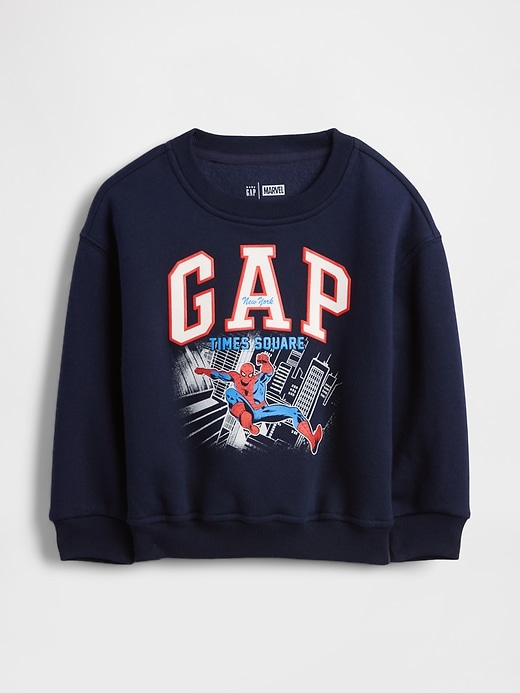 Image number 1 showing, Baby & Toddler VintageSoft Marvel Logo Sweatshirt