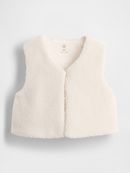 Image number 2 showing, Baby & Toddler Sherpa Vest