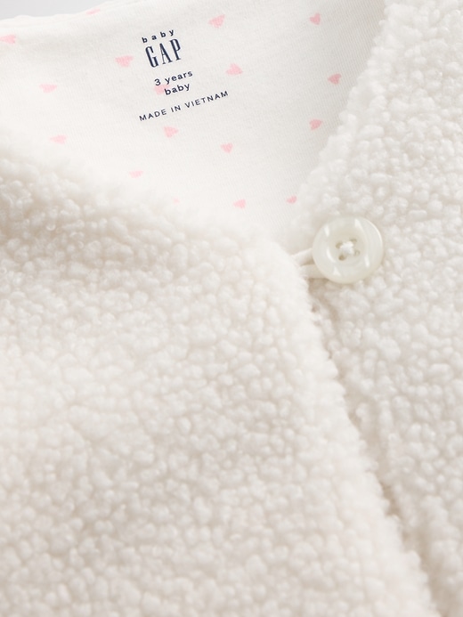 Image number 4 showing, Baby & Toddler Sherpa Vest