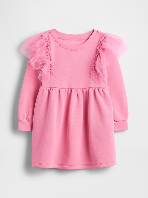 Image number 2 showing, Baby & Toddler Tulle Sweatshirt Dress