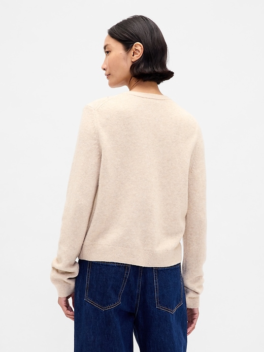 Image number 3 showing, CashSoft Crop Cardigan
