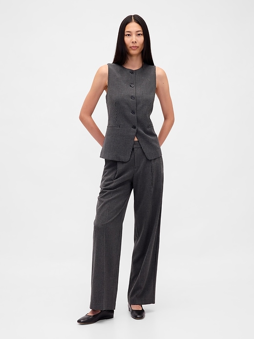 Image number 1 showing, 365 Low Rise Brushed Twill Pleated Trousers
