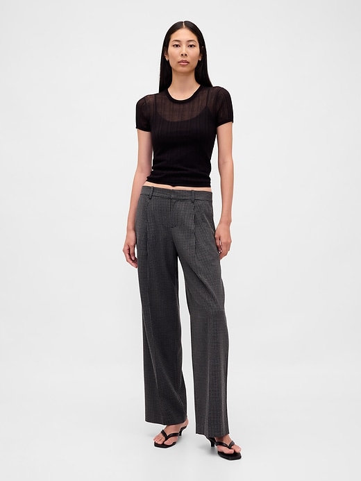 Image number 8 showing, 365 Low Rise Brushed Twill Pleated Trousers