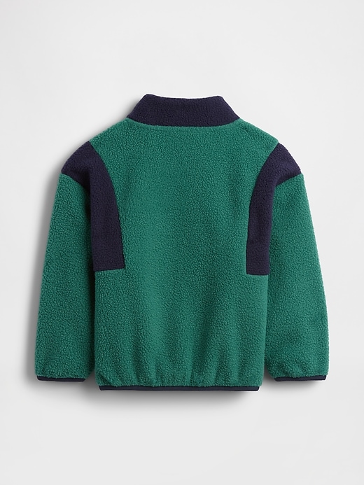Image number 2 showing, Baby & Toddler Cozy Quarter-Zip Pullover
