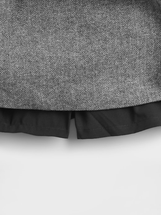 Image number 4 showing, Herringbone Mini Skort