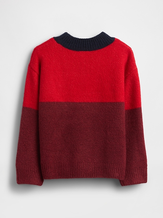 Image number 2 showing, Baby & Toddler Colorblock Sweater