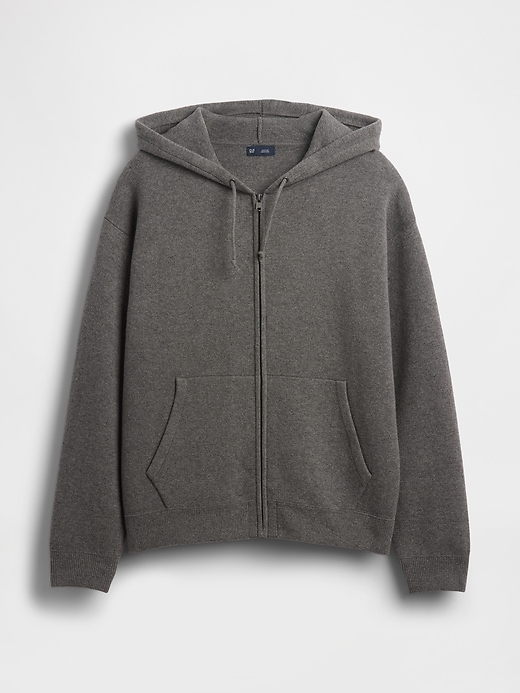 Image number 5 showing, Heavyweight CashSoft Zip Sweater Hoodie