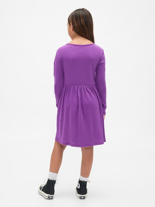 Image number 3 showing, Kids Square-Neck Dress