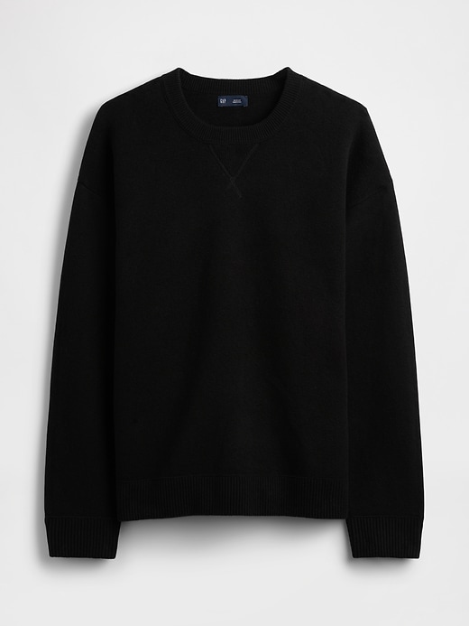 Image number 5 showing, Heavyweight CashSoft Crewneck Sweater